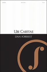 Ubi Caritas SATB choral sheet music cover